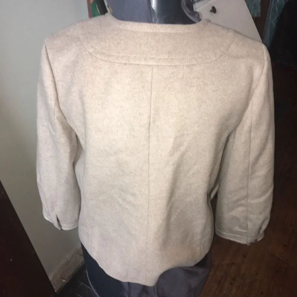 J. Crew wool double breasted car coat - Picture 3 of 3